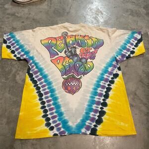 Vintage 1998 Allman Brothers Peakin At The Beacon Liquid Blue XL T-Shirt